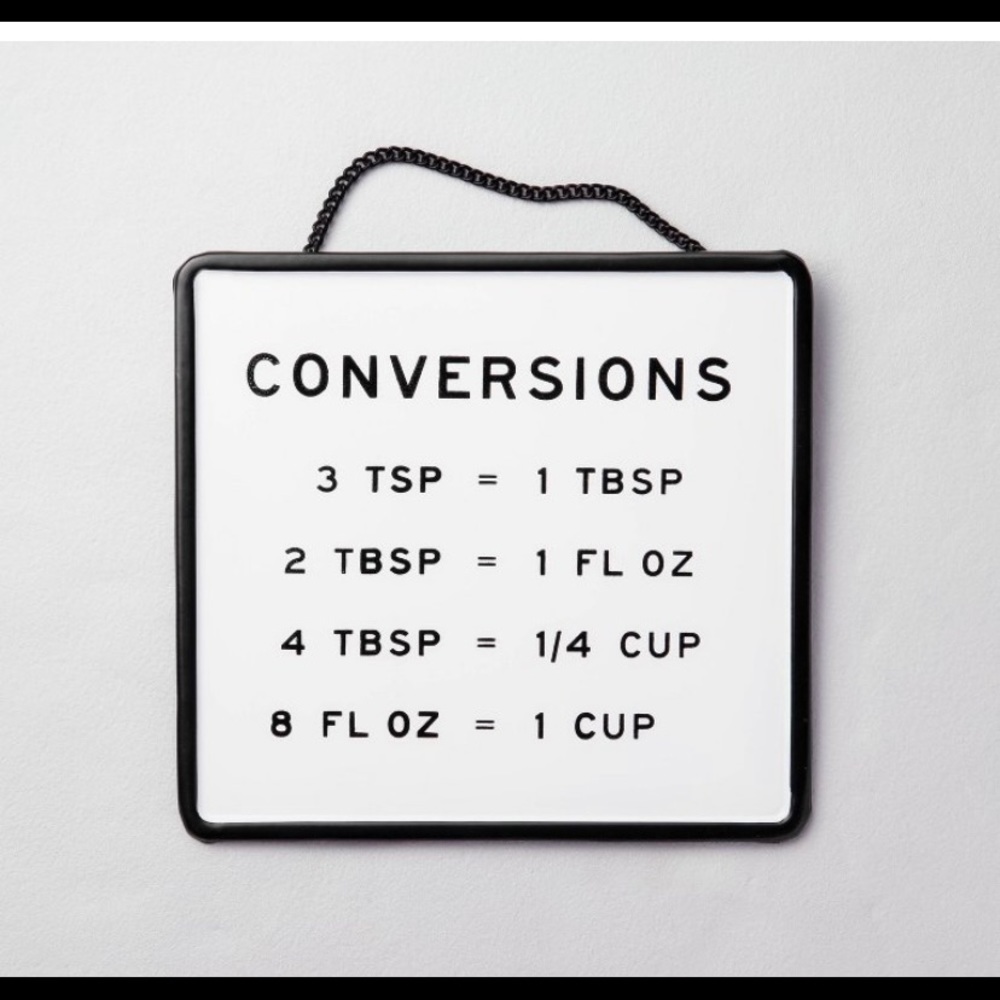 COPY - Hearth and Hand metal kitchen conversion chart